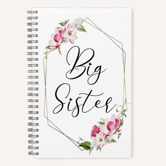 Carnet Cute Grande Soeur (Recto)