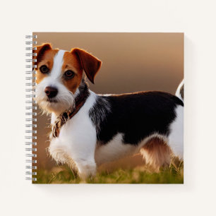Carnet Cute Jack Russel Terrier Chien Photo