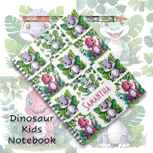 Carnet Cute Jurassic Dinosaure Enfants