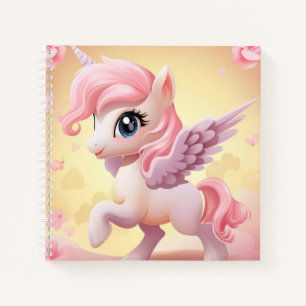 Carnet Cute Licorne Notebook