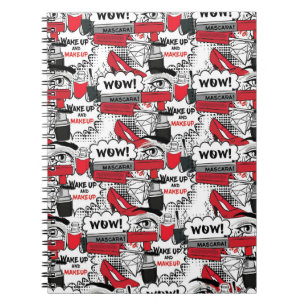 Carnet Cute Maquillage Girl - kawaii Beauté et Glam Mode