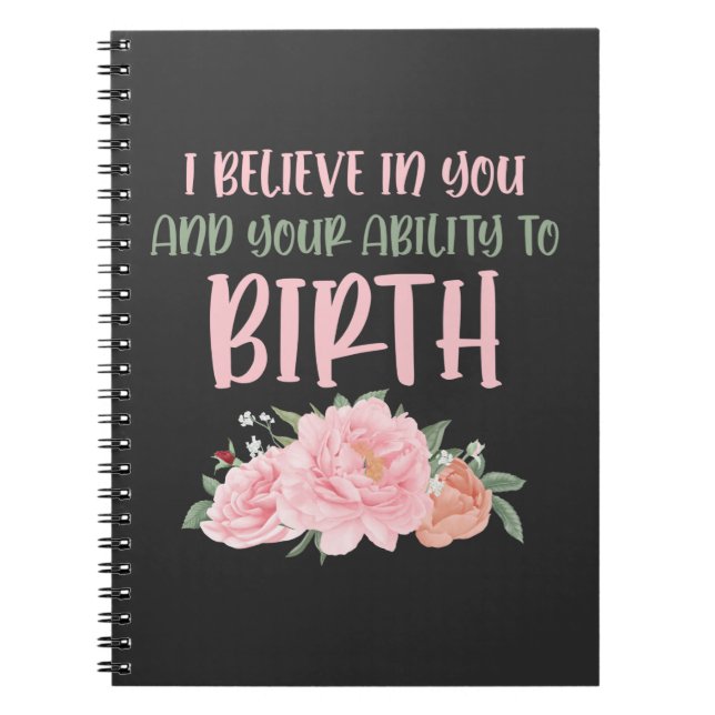 Carnet Cute Midwife Baby Catcher Birth (Devant)