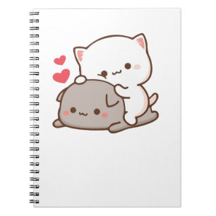 Carnet Cute Mochi Peach Cat