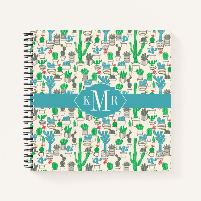 Carnet Cute Motif Floral naturel (Devant)