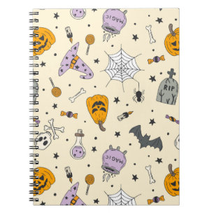 Carnet Cute Motif Halloween
