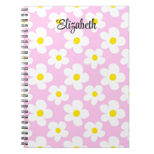 Carnet Cute rose pâle pâté de maison