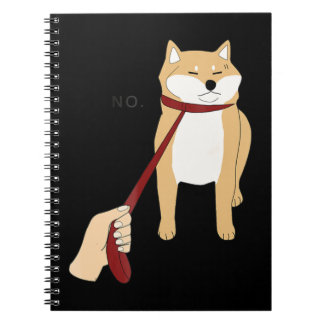 Carnet Cute Shiba Inu Nope - Doge Meme