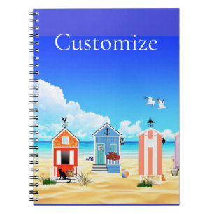 Carnet Cute Tiny Beach Shacks Thunder_Cove