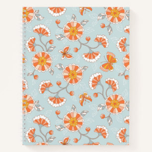 Carnet Cute Vintage  Papillon Motif