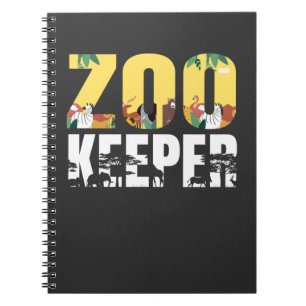 Carnet Cute Zookeeper Safari et Zoo Amoureux des animaux