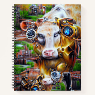 Carnet Cyber-vache vapeur