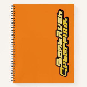 Carnet Cyberfunk de poussée de bombe