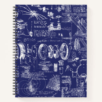 Carnet Da Vinci's Blueprints //