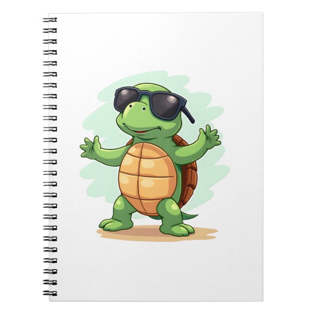 Carnet Dabbing Sea Turtle Amoureux des animaux Sauvez Les (Devant)
