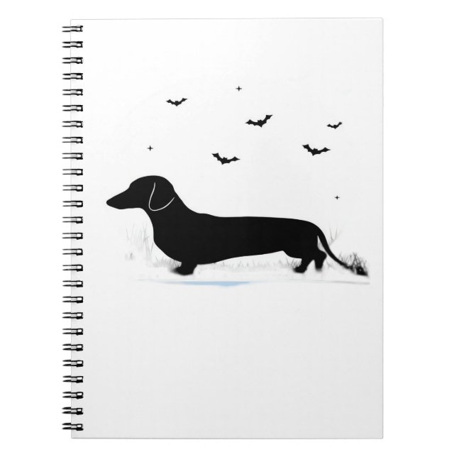 Carnet Dachshund Halloween Costume Mon Dachshund est Mon  (Devant)