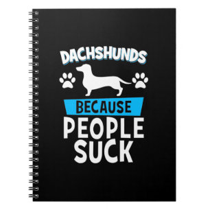 Carnet Dachshunds Avec Mes Amis