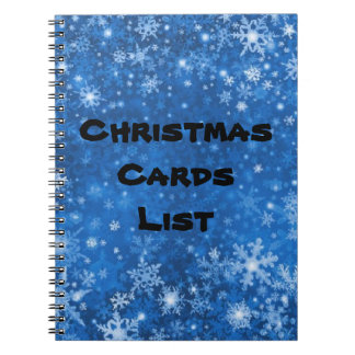 Carnet d'adresses de la carte de Noël