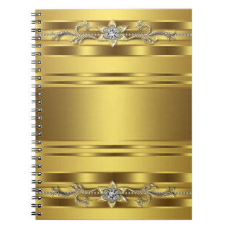 Carnet d'affaires Gold Spiral