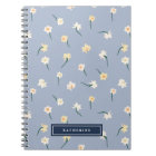 Daffodique à ressort floral | Dusty Blue Personnal