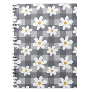 Carnet Daisy Days - Noir En vichy