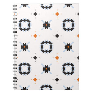 Carnet Daisy Retro Floral vintage main Motif, Mer