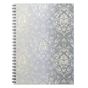 Carnet Damask brillant vintage