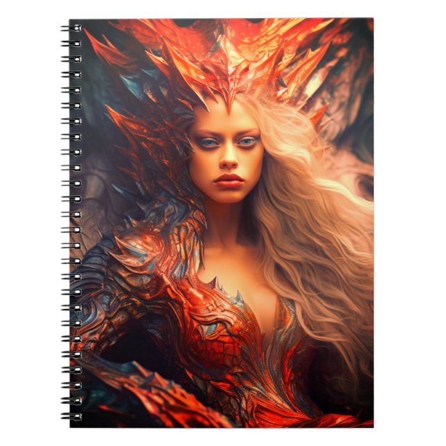 Carnet Dame Dragon (Devant)
