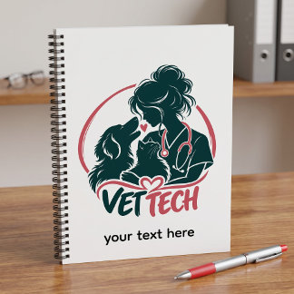 Carnet d'amour de technicien vétérinaire