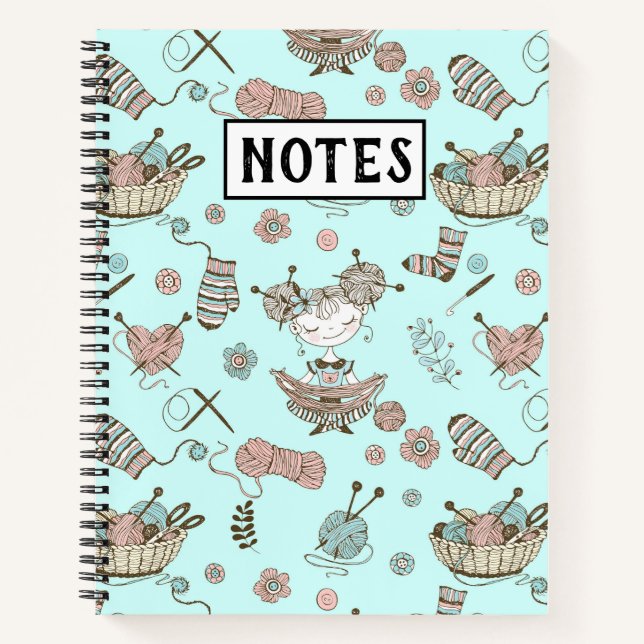 Carnet d'amour de tricot (Devant)