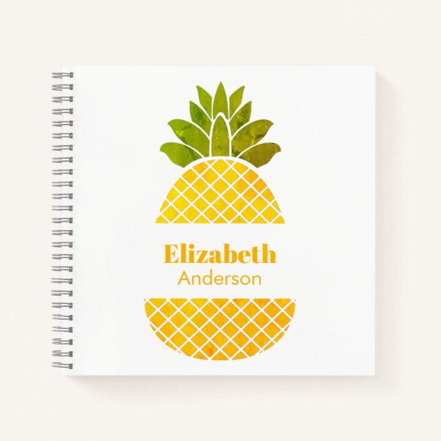 Carnet d'ananas (Devant)