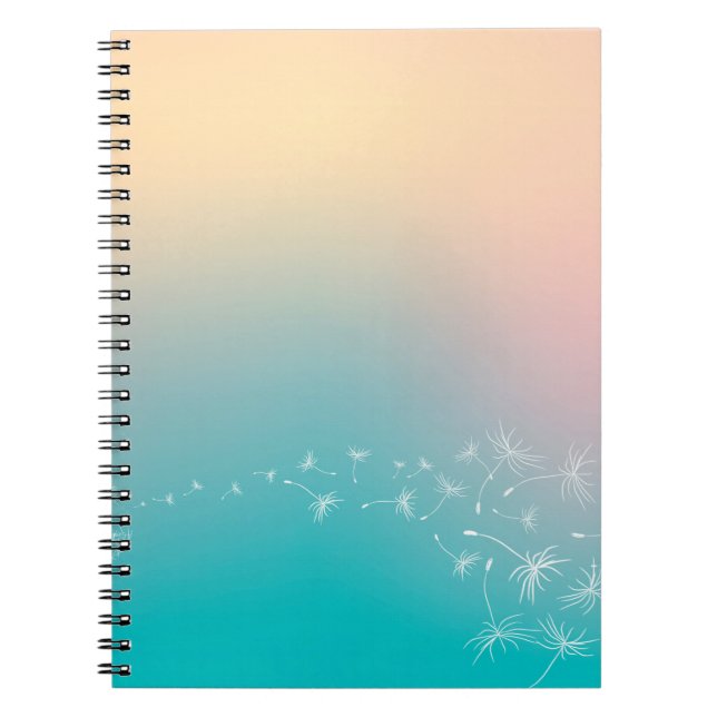 Carnet Dandelion arrière - plan (Devant)