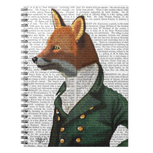 Carnet Dandy Fox Portrait