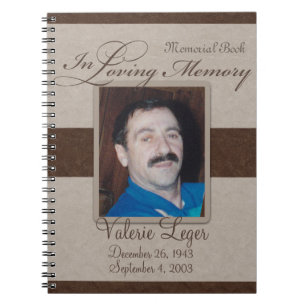 Carnet Dans le mémorial affectueux/Guestbook de mémoire