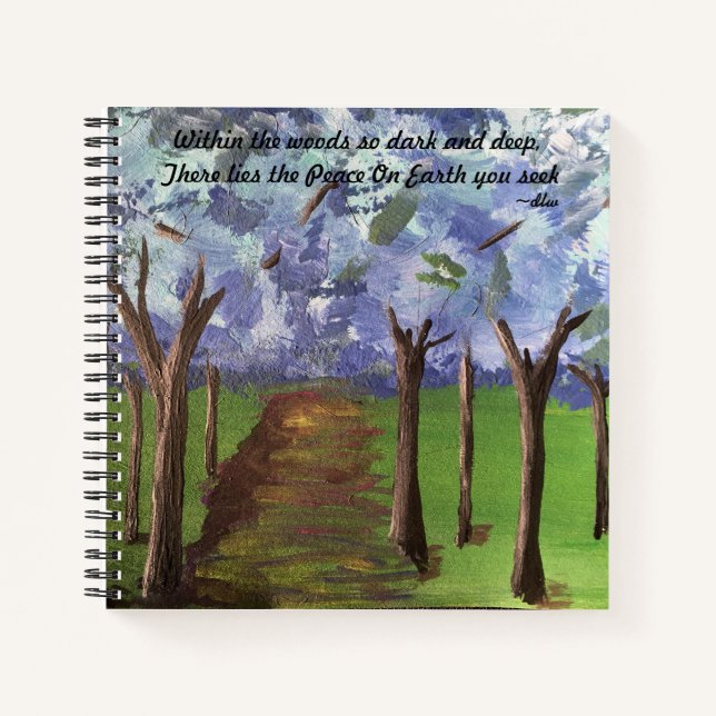 Carnet Dans les bois (Devant)