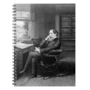 Carnet Dans l'étude de Charles Dickens