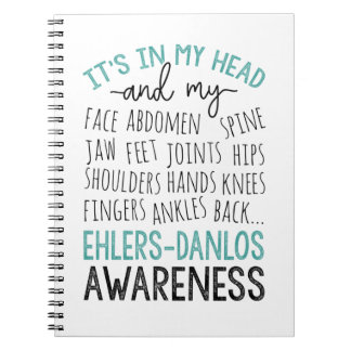 Carnet Dans Ma Tête Et Mon Corps Ehlers-Danlos Sensibilis