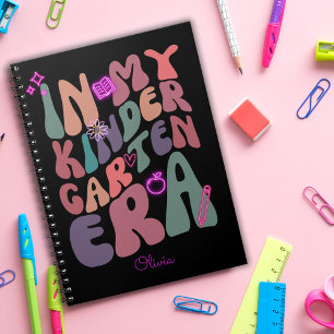 Carnet Dans mon jardin d'enfants l'ère rétro Neon avec no