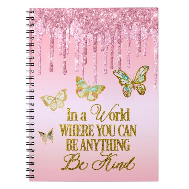 Carnet Dans un monde où vous pouvez être n'importe quoi.. (Devant)