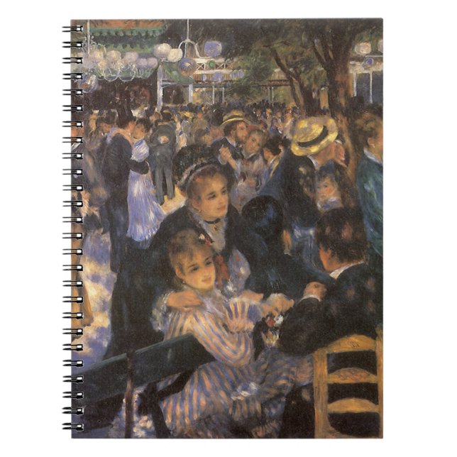 Carnet Danse au Moulin de la Galette par Pierre Renoir (Devant)