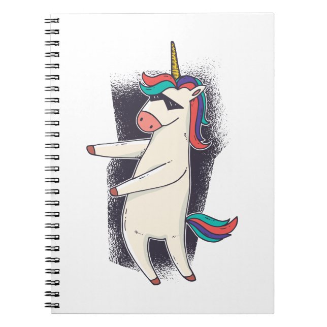 Carnet Danse Unicorne Floss (Devant)