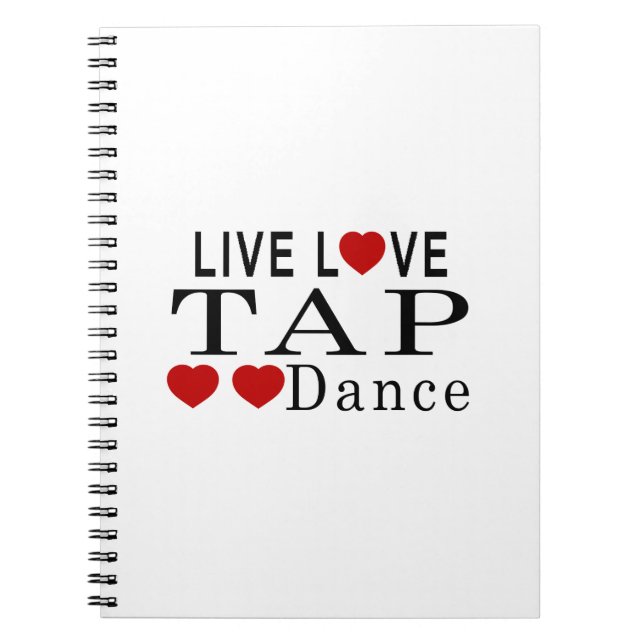 CARNET DANSE VIVANTE DE DANSE DE ROBINET D'AMOUR (Devant)