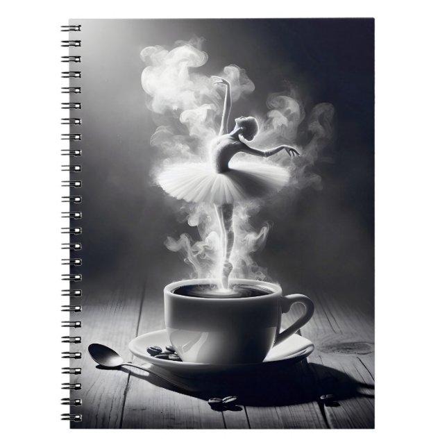 Carnet Danseur Cappuccino Ballerina (Devant)