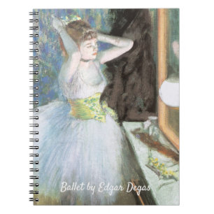 Carnet Danseuse dans sa loge d'Edgar Degas