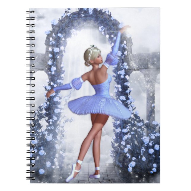 Carnet Danseuse de ballet céleste (Devant)