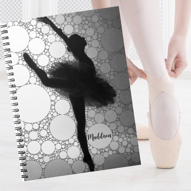 Carnet Danseuse de ballet personnalisée Ballerine (Créateur téléchargé)