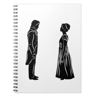Carnet Darcy & Lizzy silhouette