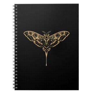 Carnet Dark Elegance Noir & Gold