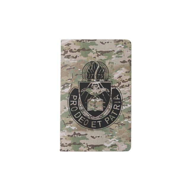 Carnet d'Army Chaplain Corp sur le camouflage (Devant)