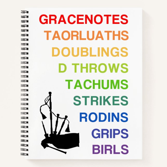 Carnet d'arrimage 8,5 po x 11 po (Devant)