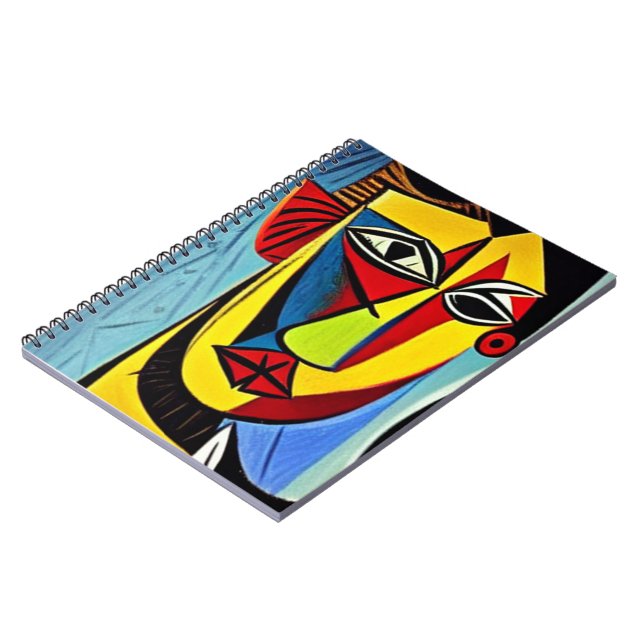 Carnet d'art abstrait (Côté gauche)